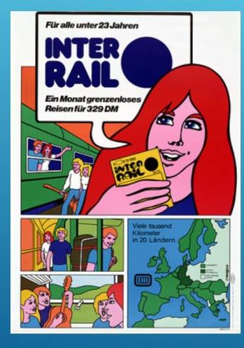 Interrail Flyer von 1976